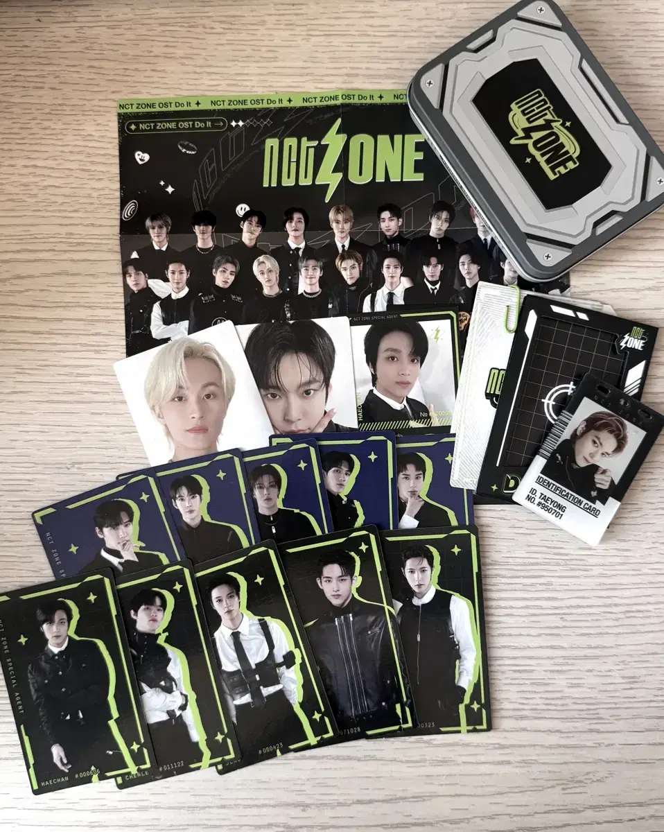 NCT ZONE 엔시티존 틴케이스 일괄